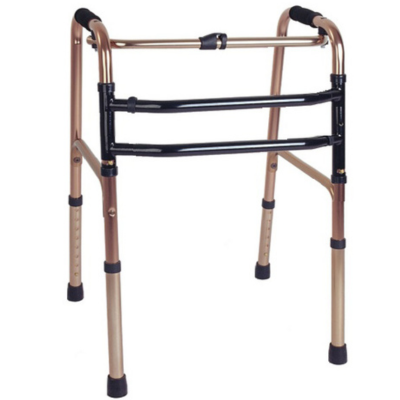 Balkonik aluminiowy składany AR-002, krocząco-stały, podwójna rama H, ARmedical