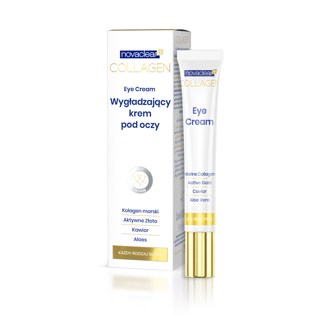Collagen Wygładzający Krem Pod Oczy 15ml
