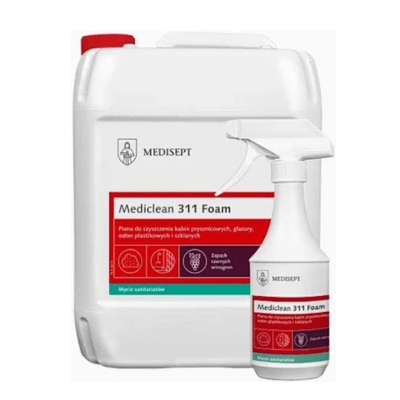 : Mediclean 311 Foam preparat do czyszczenia kabin prysznicowych, brodzików MEDISEPT