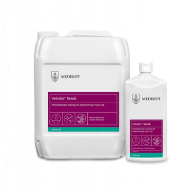 Velodes Scrub Antybakteryjna emulsja do mycia rąk MEDISEPT