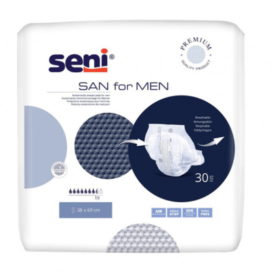 Seni San for Men - pieluchy anatomiczne dla mężczyzn