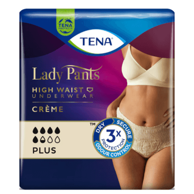 tena-lady-pants-plus-creme majtki chłonne dla kobiet