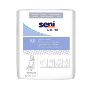 Śliniaki higieniczne dla dorosłych, z kieszonką Seni Care