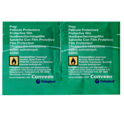620420 Chusteczka Nasączona Żelem Ochronnym Conveen Prep Coloplast