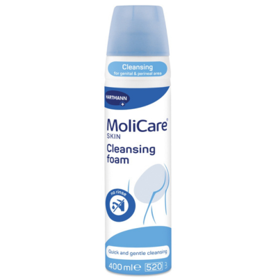 MoliCare Skin pianka do oczyszczania skóry bez użycia wody 400 ml Hartmann