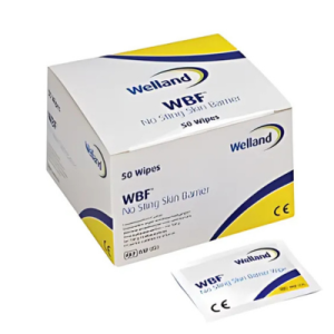 Welland Barrier Film - gaziki/chusteczki z płynem ochraniającym (druga skóra), bezalkoholowe