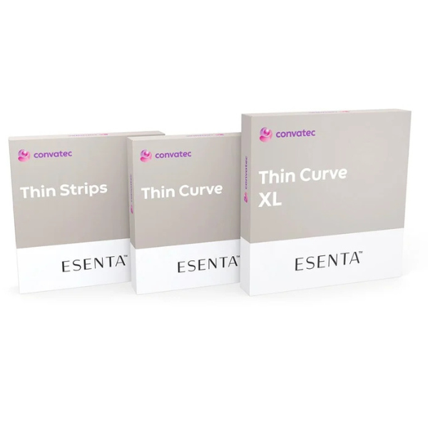 ESENTA cienkie hydrokoloidowe paski mocujące ConvaTec