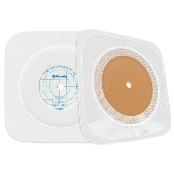 Little Ones płytka samoprzylepna Stomahesive z elastycznym kołnierzem ochronnym ConvaTec 411642