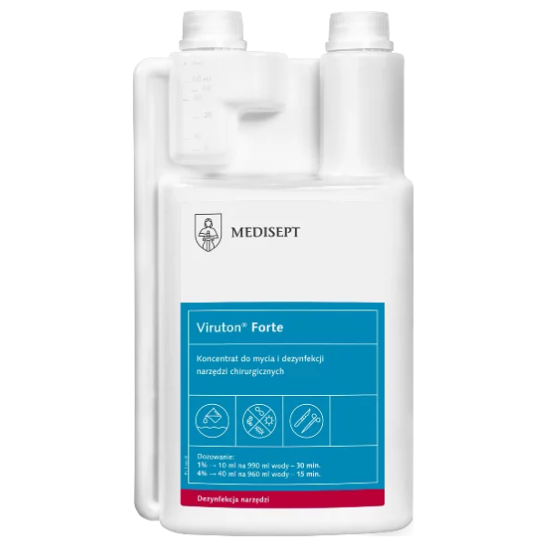 Viruton Forte - środek do dezynfekcji narzędzi chirurgicznych 1l