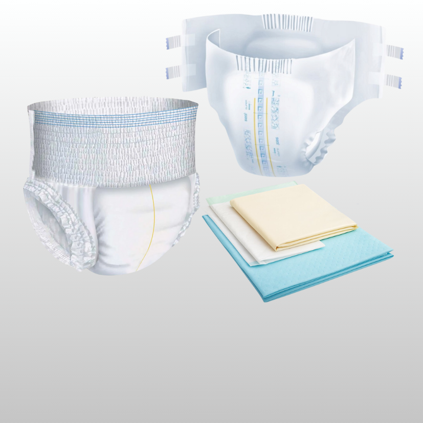 Pieluchomajtki i inne wyroby chłonne